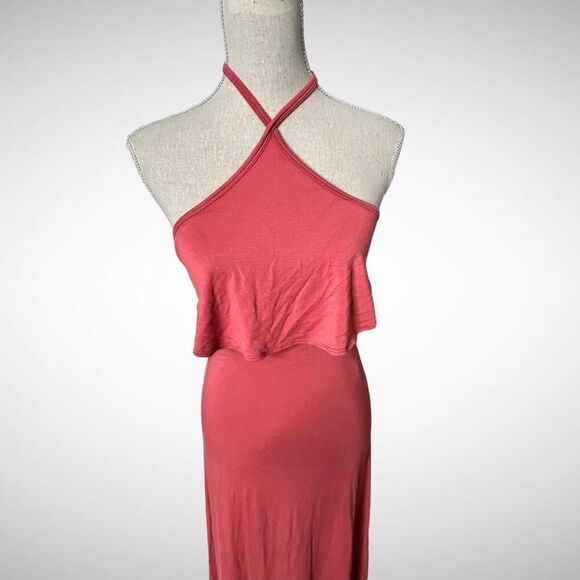 GO TO Couture Maxi Halter Dress Size Small - Picture 2 of 8